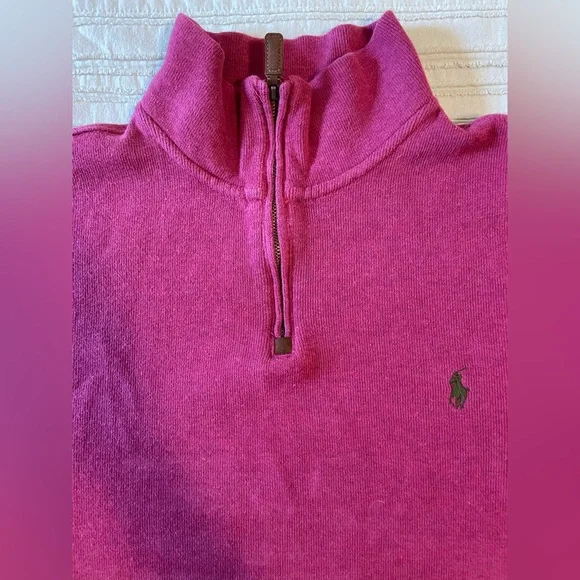 Polo by Ralph Lauren Men's Quarter-Zip Pullover - Picture 5 of 11